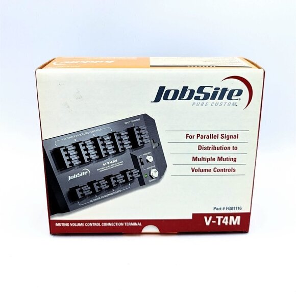Jobsite Model V-T4M Muting Volume Control Connection Terminal Parallel Signal - Picture 1 of 6